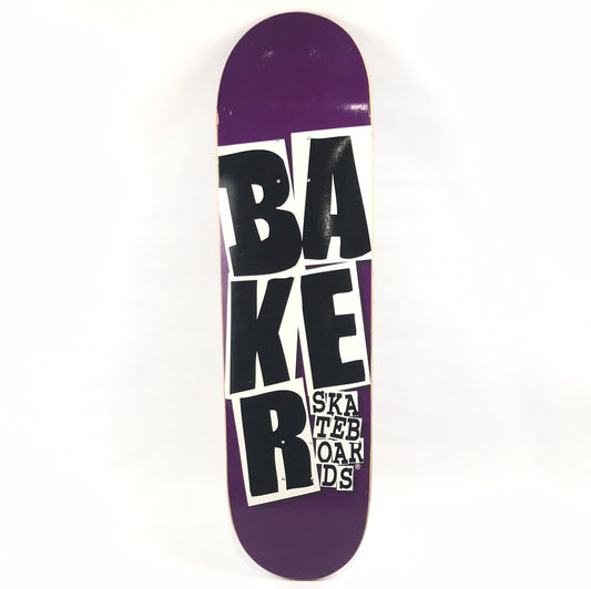 Baker Team Classic Logo Purple 8.4'' Skateboard Deck