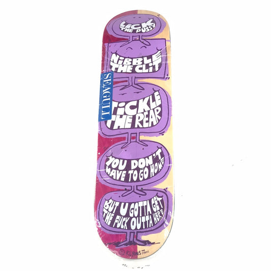Stacks You Can't Go Home and You Can't Stay Here Purple Size 8" Vintage NOS Deck