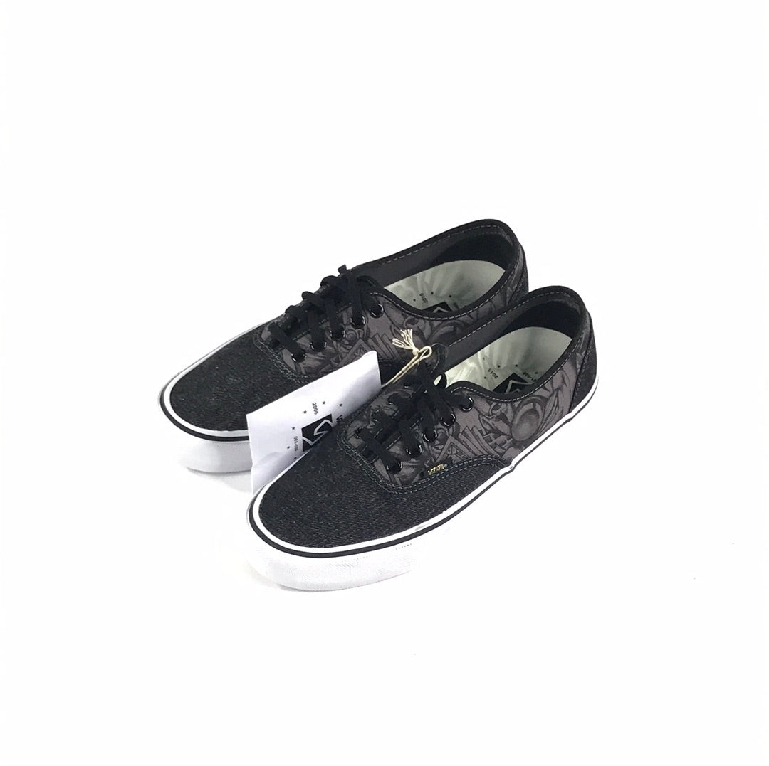 Vans Syndicate Authentic Mr. Cartoon Black Gold Shoes