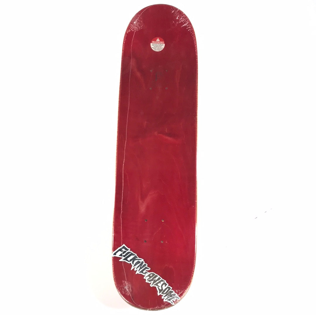 Fucking Awesome AVE High School Photo Red 8.125'' Skateboard Deck 2013