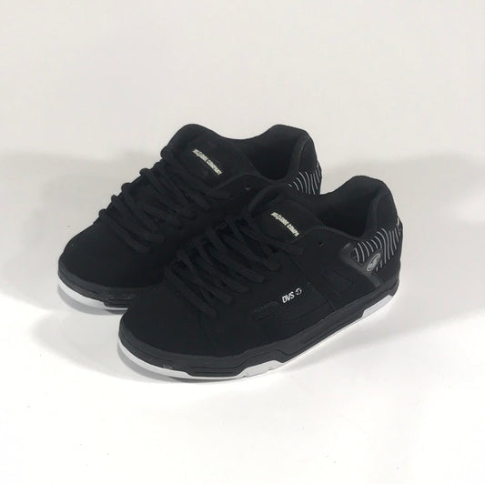 DVS Enduro Black Nubuck Print Shoes Size 9.5