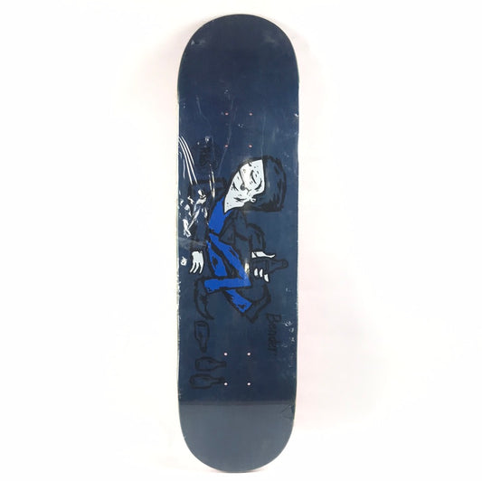 Roger Bender Blue 8.5" Skateboard Deck
