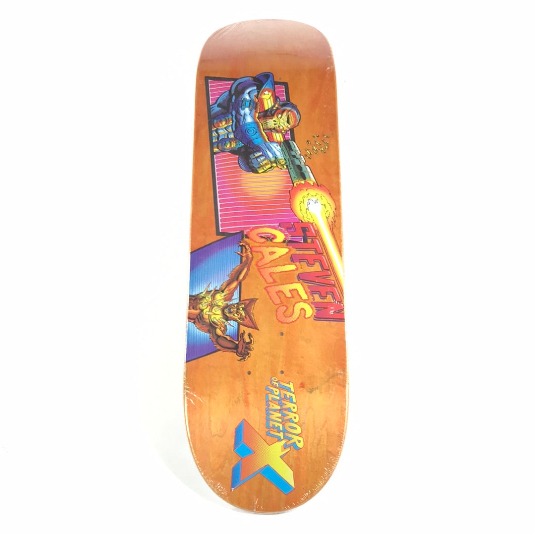 Terror of Planet X Steven Cales Comics Multicolor 8.25” Skateboard Deck
