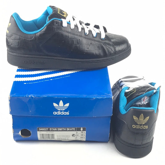 Adidas Stan Smith Skate BLACK/TURQU/RWHITE 946027 US Mens Size 11