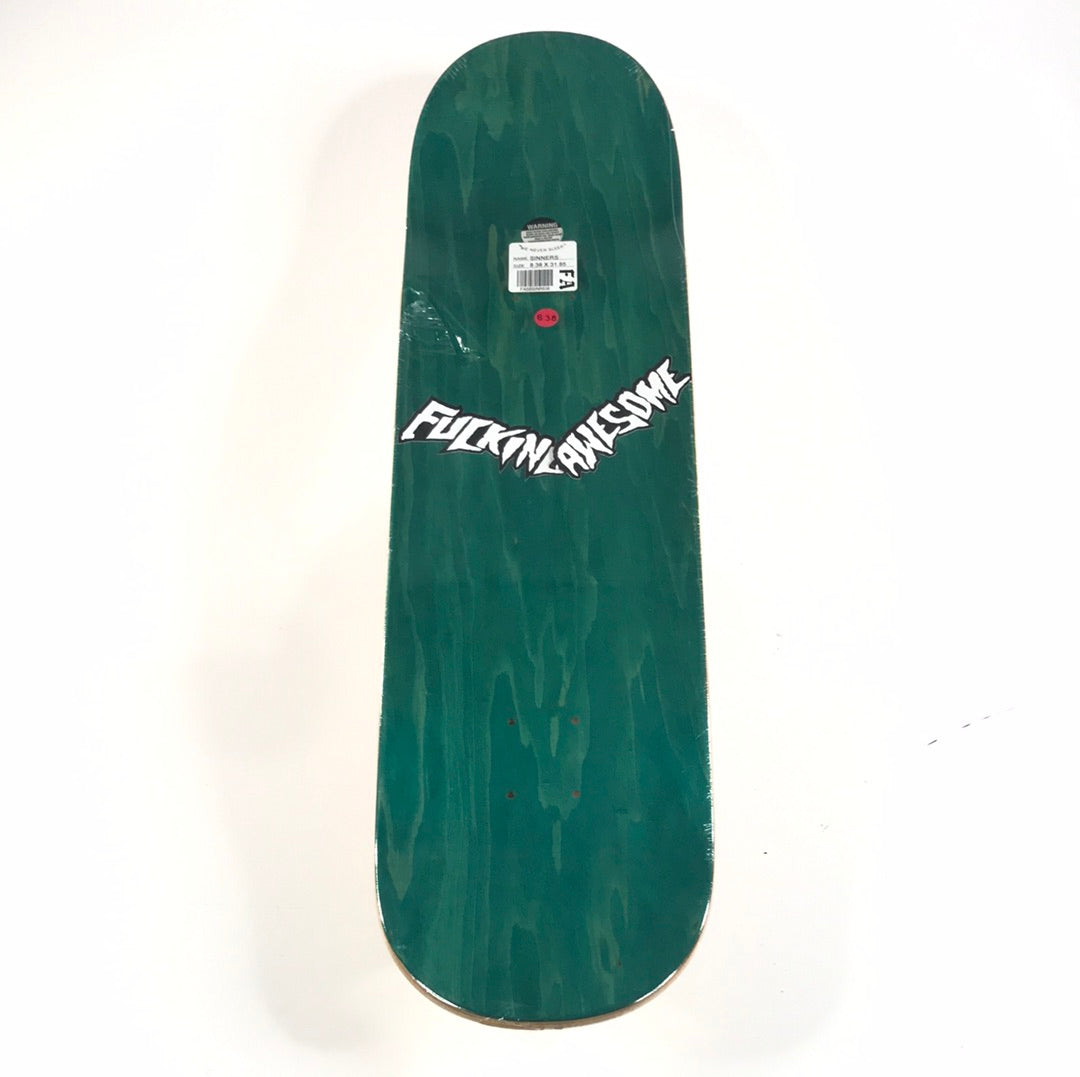 Fucking Awesome Sinners Gold 8.38" Skateboard Deck