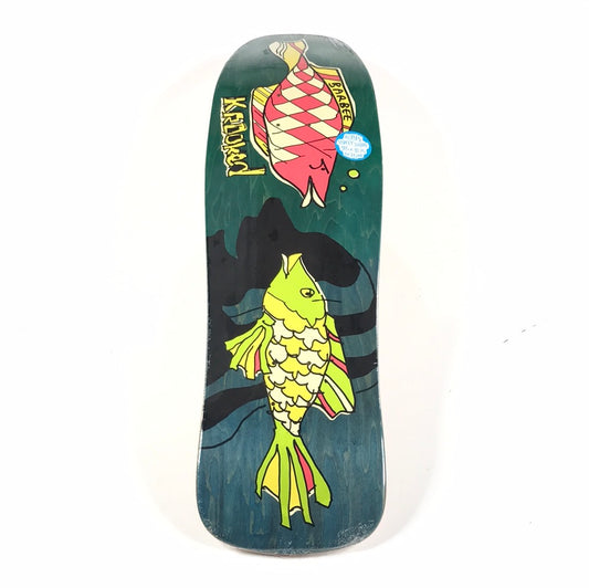 Krooked Ray Barbee Fishes Blue 9.5'' Skateboard Deck