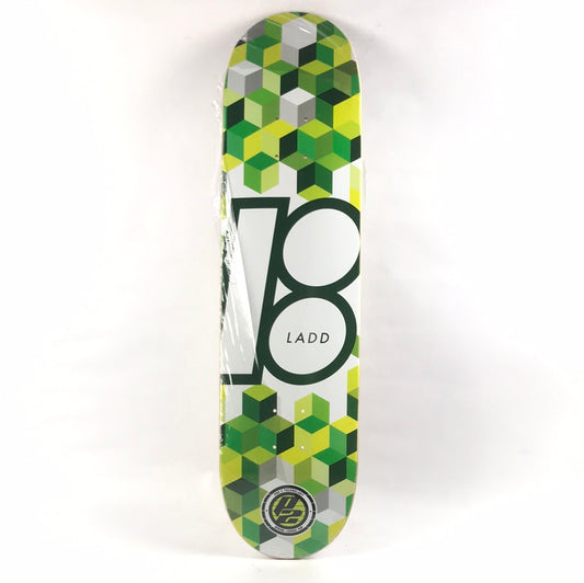 Plan B PJ Ladd Cubed Green/White 8.0'' P2 Skateboard Deck