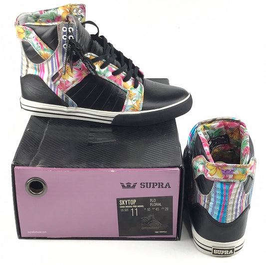 Supra Chad Muska Skytop Floral US Mens Size 11