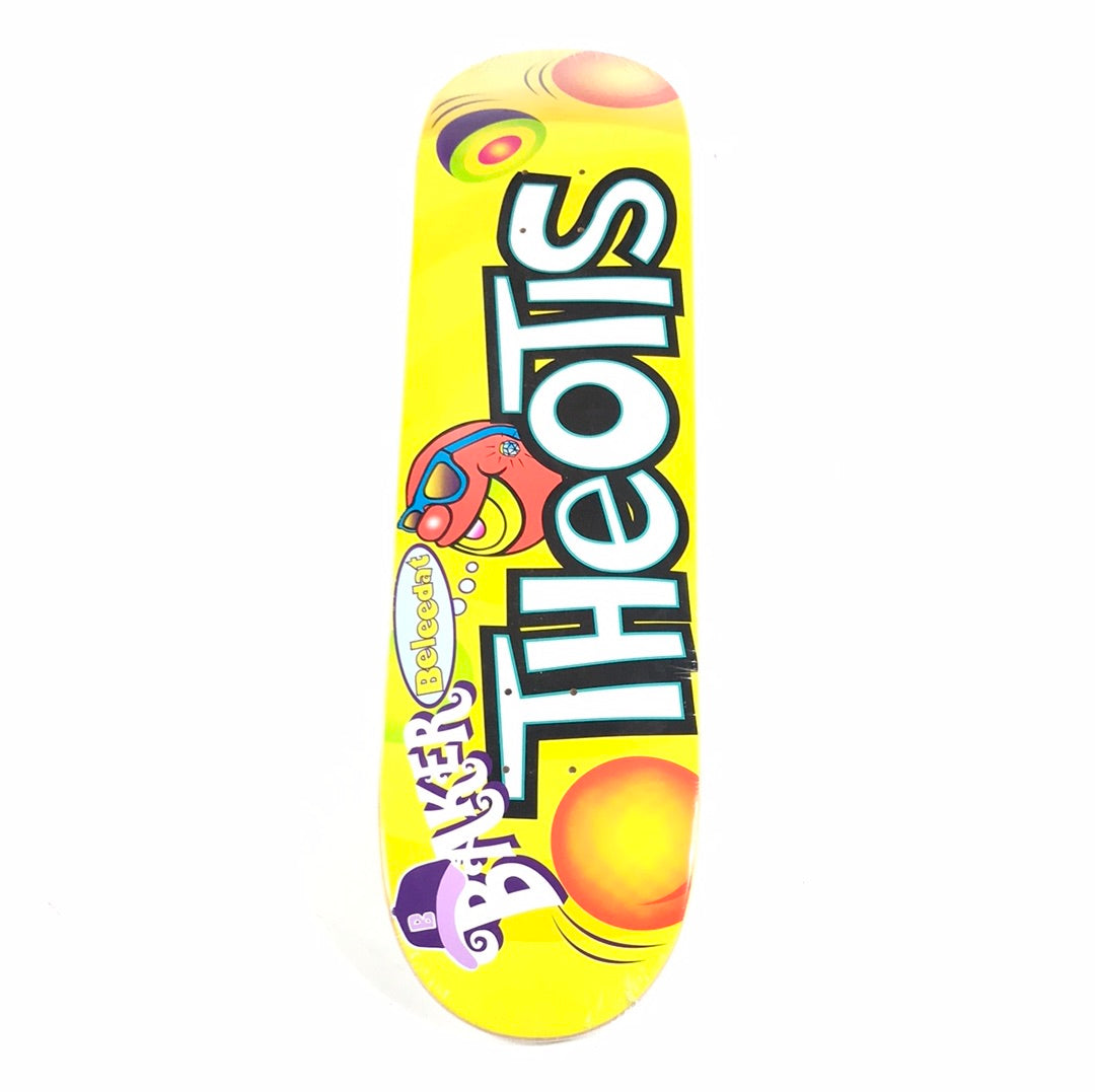 Baker Theotis Beasly Gobstopper Yellow 8.0 Skateboard Deck