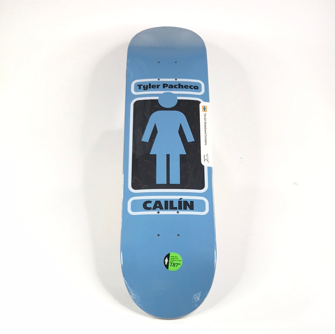 Girl Tyler Pacheco Cailin Baby Blue 7.87" Skateboard Deck