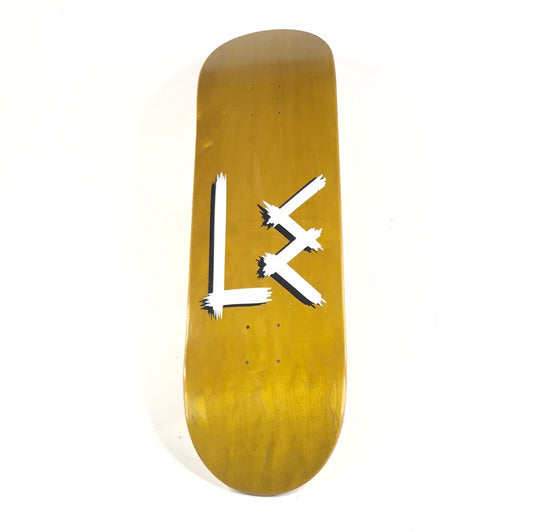 Life Extension Team Classic Logo Yellow 8.5 Skateboard deck