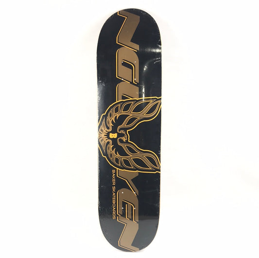 Baker Don 'Nuge' Nguyen Bird Black/Yellow/Gold 8.38" Skateboard Deck