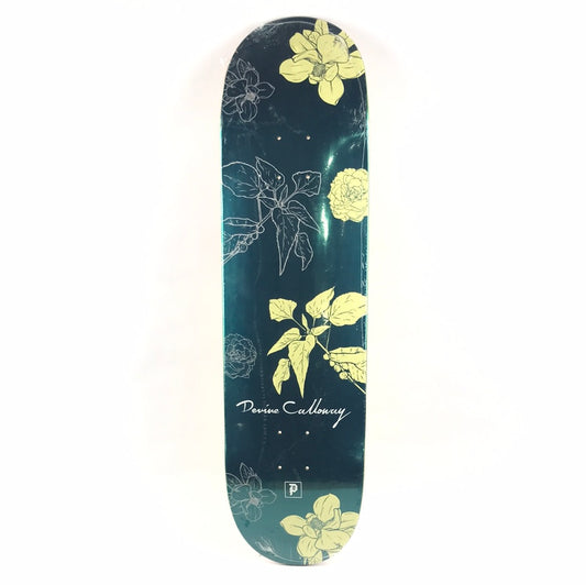 Primitive Devine Calloway Flowers Blue 8.5'' Skateboard Deck