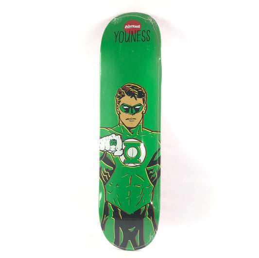 Almost Youness Armani Green Lantern Green 8.125" Skateboard Deck