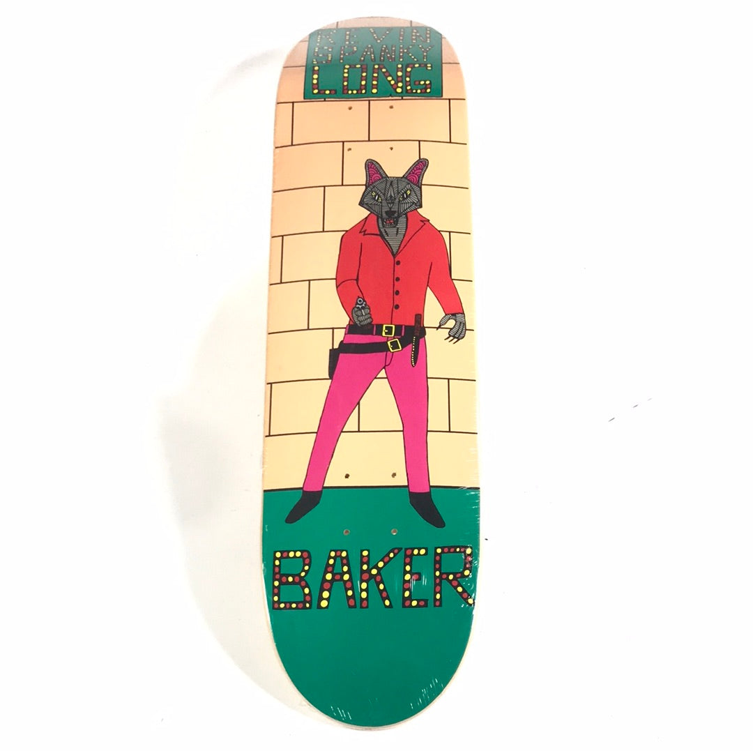 Baker Kevin Spanky Long FoxGunslinger 7.75" Skateboard Deck