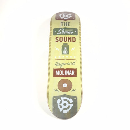 Stereo Raymond Molinar The Stereo Sound Assorted Colors 7.5 Skateboard Deck