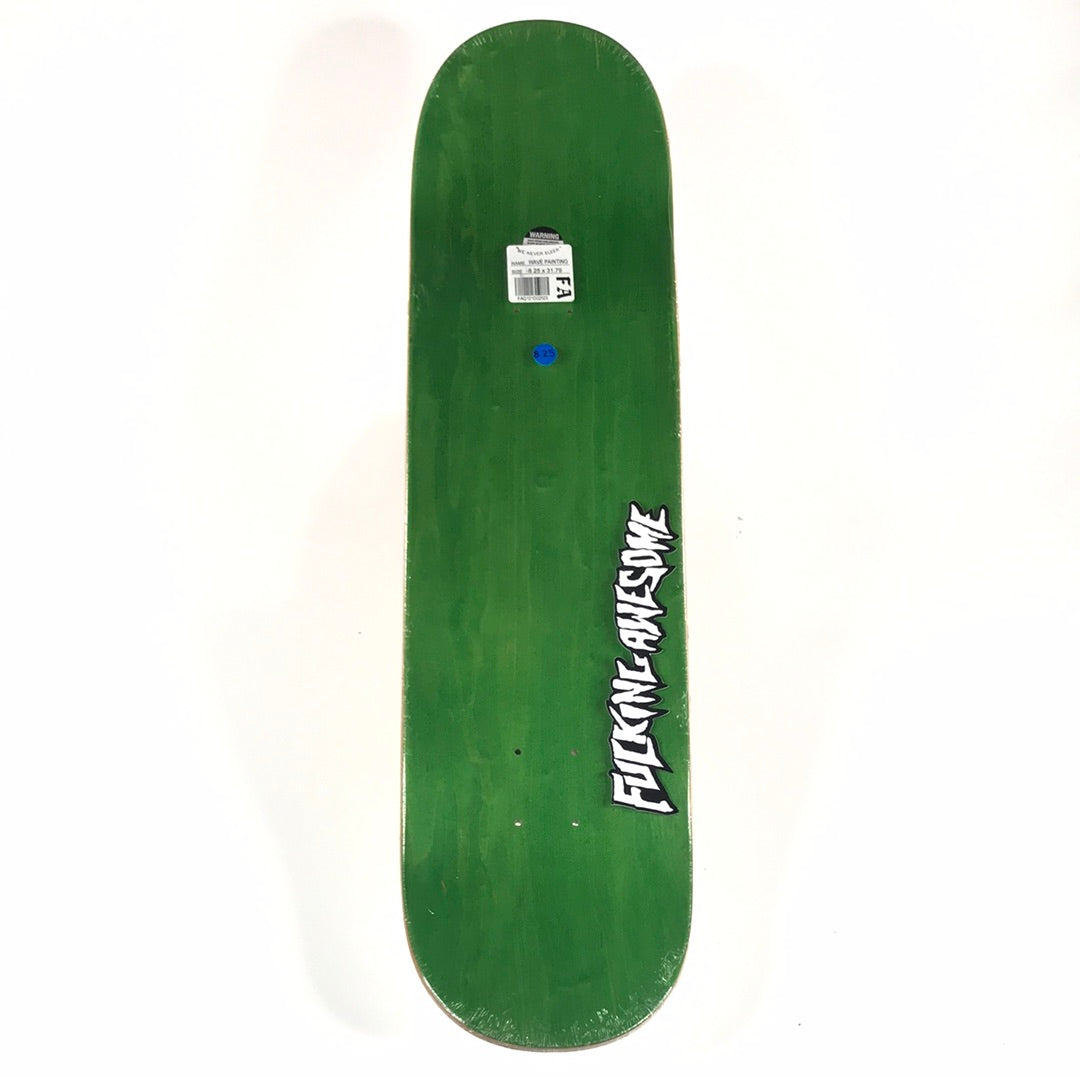 Fucking Awesome Team Wave Painting Red 8.25 Skateboard Deck