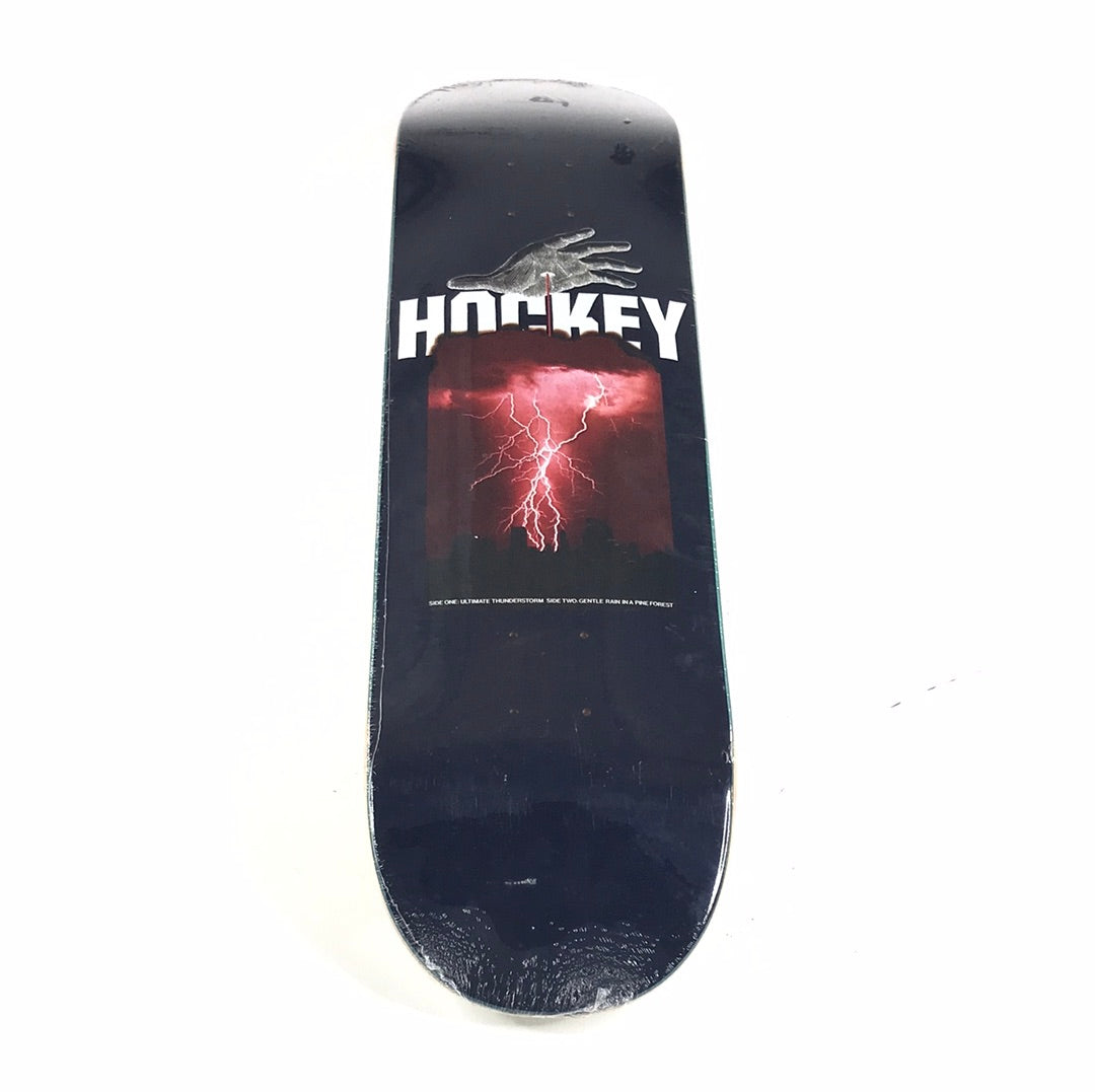 Hockey Nik Stain Hand of God Lightning Blue 8.25‚Äù Skateboard Deck