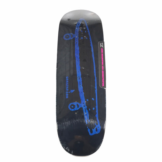 Crailtap Team Logo Black/Blue 9.0" Skateboard Deck