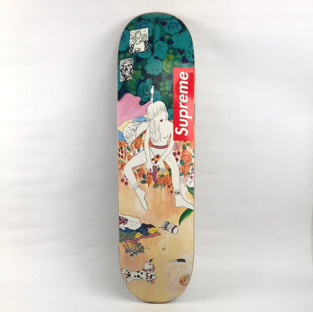 Supreme Girl With A Gun 8.38‚Äù Skateboard Deck – western-skate-co