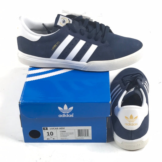 Adidas Skate Lucas ADV CONAVY/FTWWHT//GOLDMT C76888 U.S. Mens Size 10