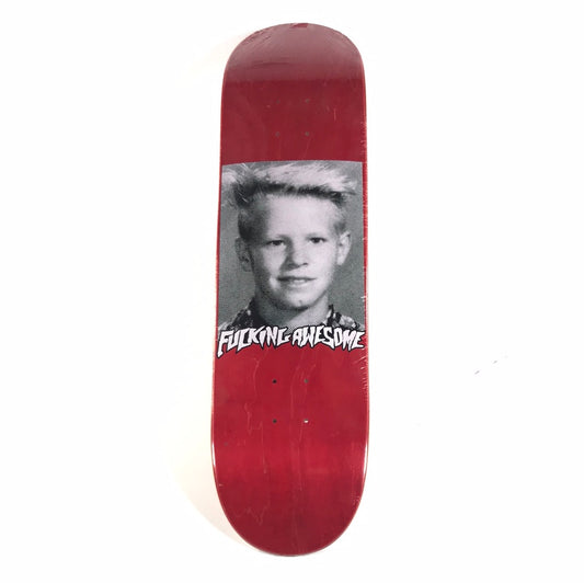 Fucking Awesome AVE High School Photo Red 8.125'' Skateboard Deck 2013