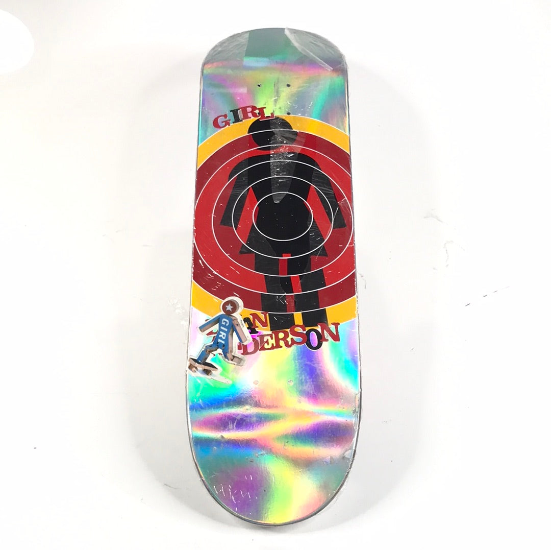 Girl Brian Anderson Target Multi 8.25'' Skateboard Deck