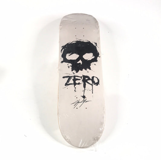 Zero Chris Cole Signature Blood Skull Black/White 8.375 Skateboard Deck