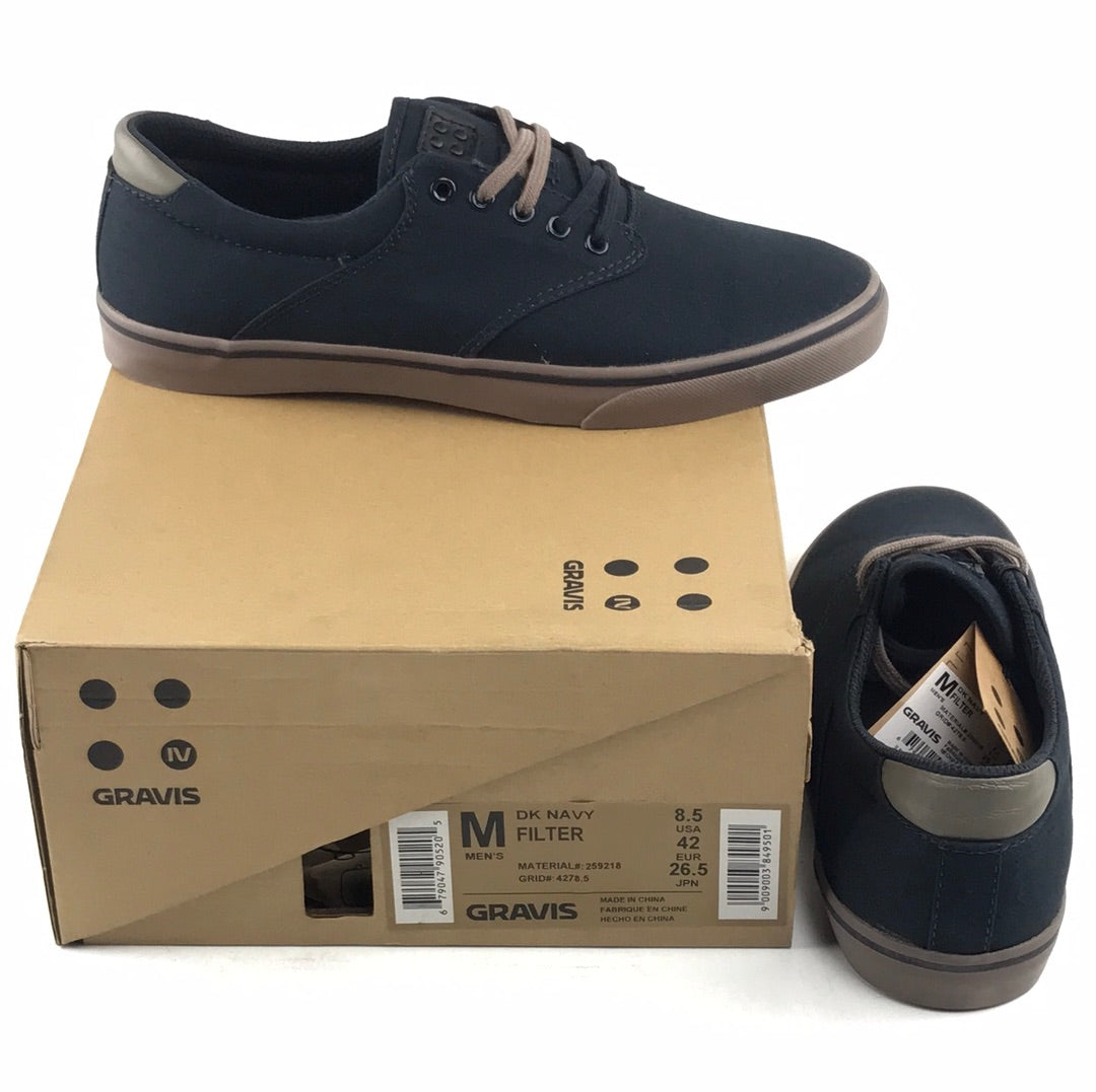 Gravis Filter Dark Navy US Mens Size 8.5