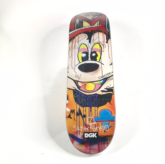 DGK Skylar Grey Drawing Multi Skateboard deck