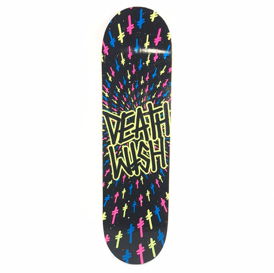 Deathwish Team  All Over Logo Multi 8.25'' Skateboard  Deck