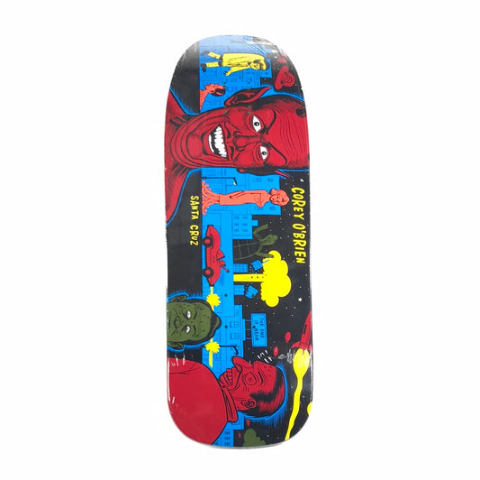 Santa Cruz Corey O'Brien Mutant City Blue 9.75'' Skateboard Deck