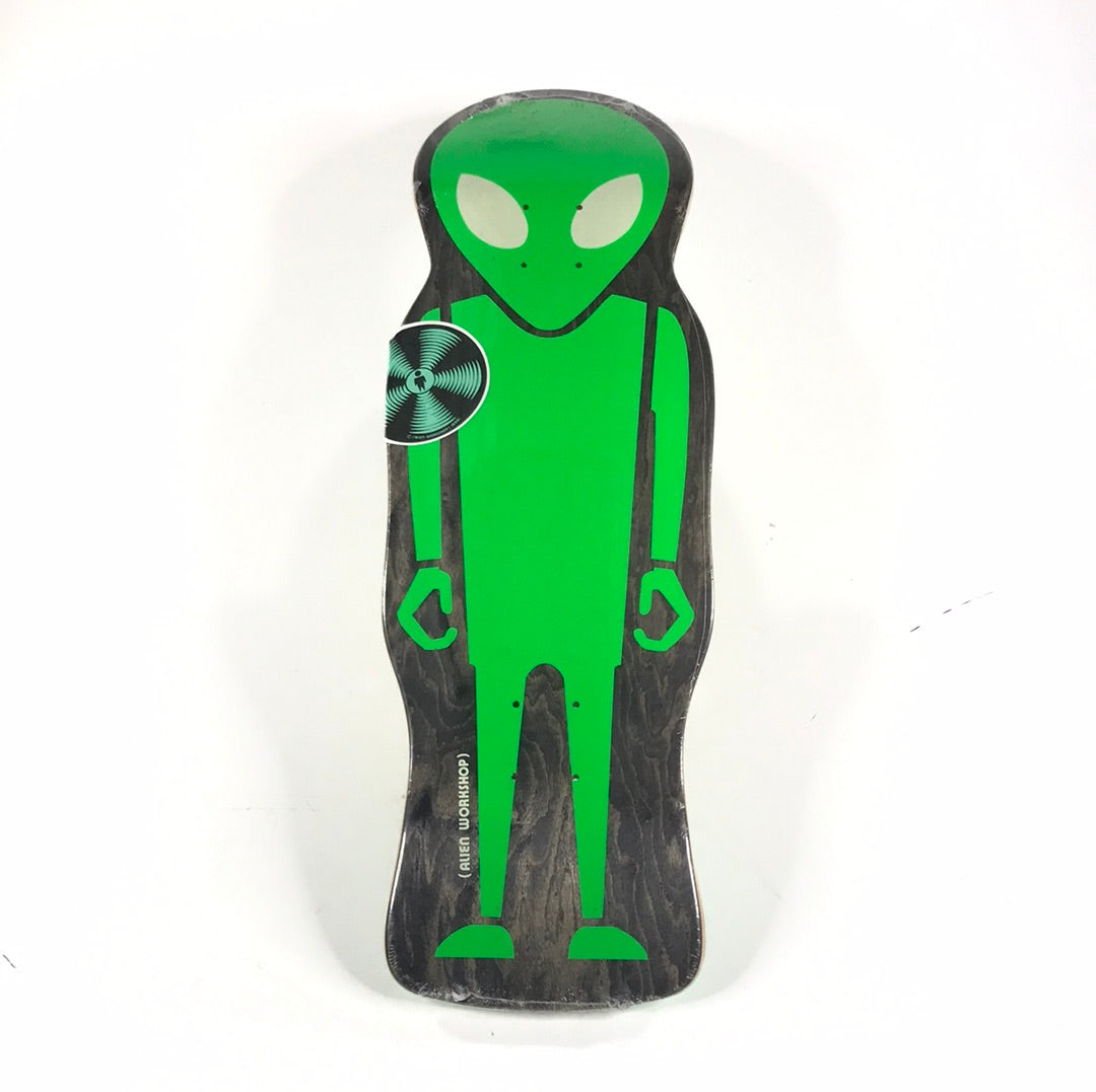 Alien Workshop Team Alien Green/Grey Shaped Skateboard Deck