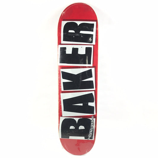 Baker Team Classic Logo Red/Black/White 8.5'' Skateboard Deck