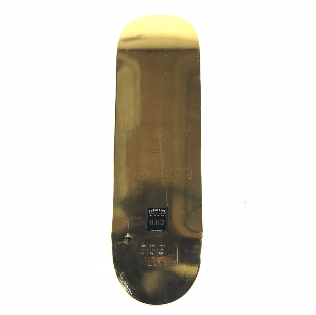 Primitive Paul Rodriguez Fine Gold Skateboard Deck