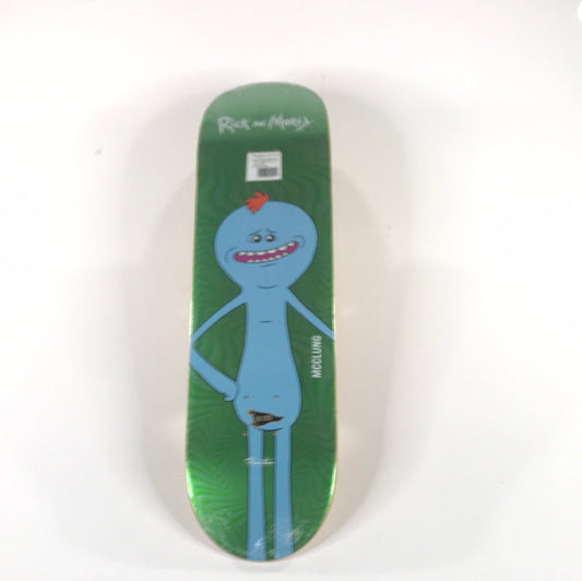 Primitive Rick & Morty Trent McClung Mr. Meeseeks Green 8.125 Skateboard Deck