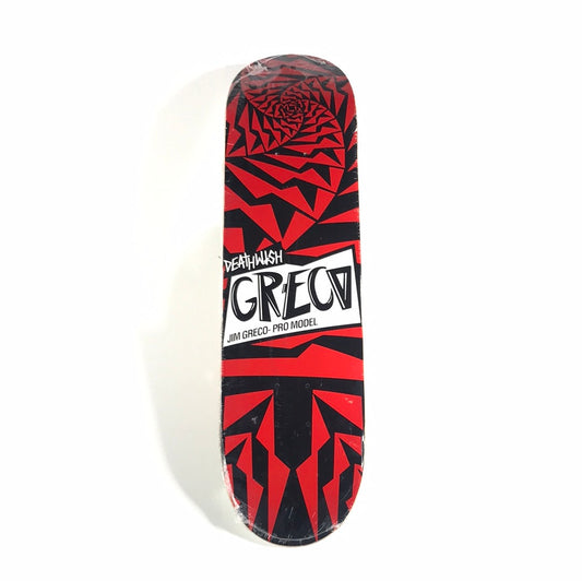 Deathwish Jim Greco Maze Red/Black 7.75 Skateboard Deck