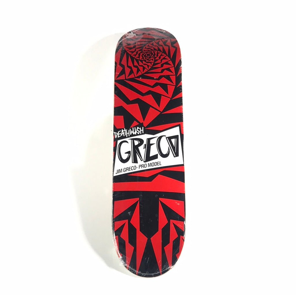 Deathwish Jim Greco Maze Red/Black 7.75 Deck – western-skate-co