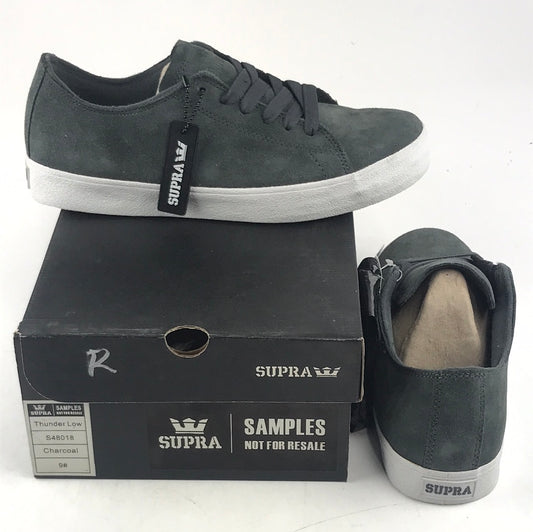 Supra Thunder Low Charcoal US Mens Size 9