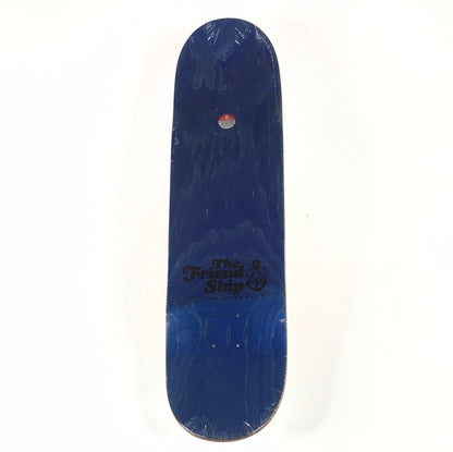 The Friend Ship Little Professor White 8.125 Skateboard Deck